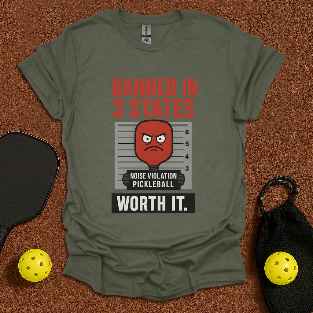 Noice Violation Pickleball T-Shirt