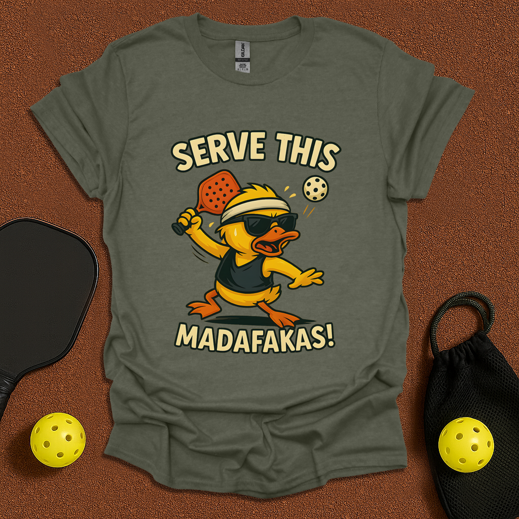 Serve This! Pew Pew  T-Shirt
