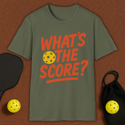 What's the score? Pickleball T-Shirt