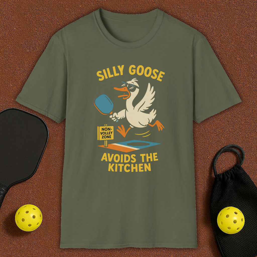 Non Voley Goose Pickleball T-Shirt