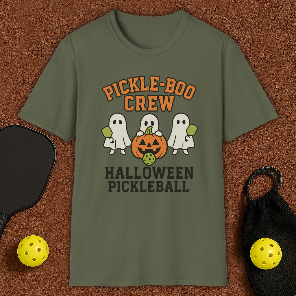 Pickle Boo Haloween Pickleball T-Shirt