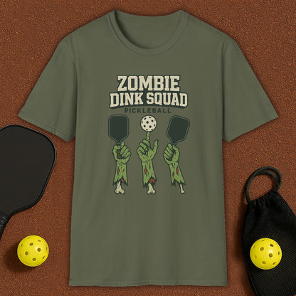 Zombie Squad Haloween Pickleball T-Shirt