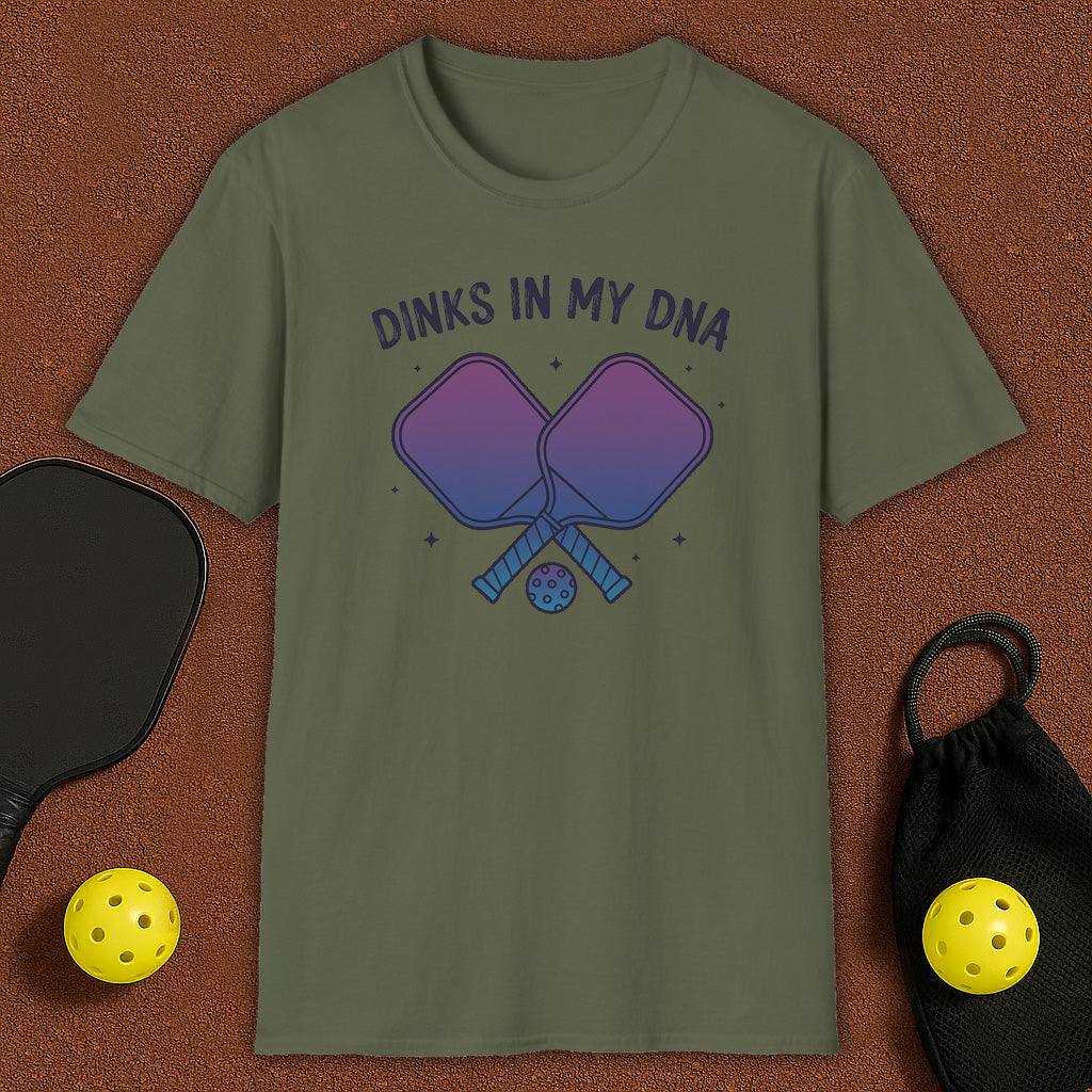 Dinks in My DNA Pickleball T-Shirt