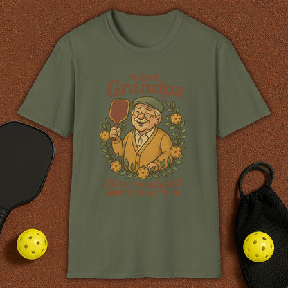 My Best Grandpa Pickleball T-Shirt