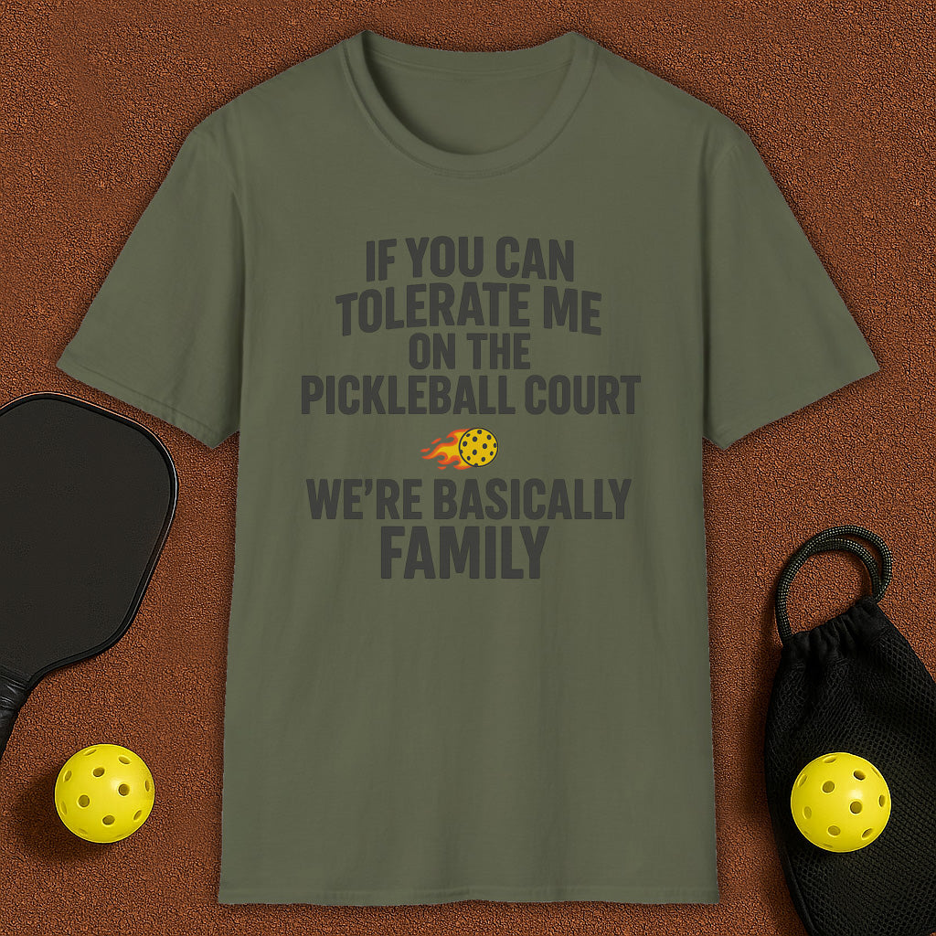 If You Can Tolerate Me Pickleball T-Shirt