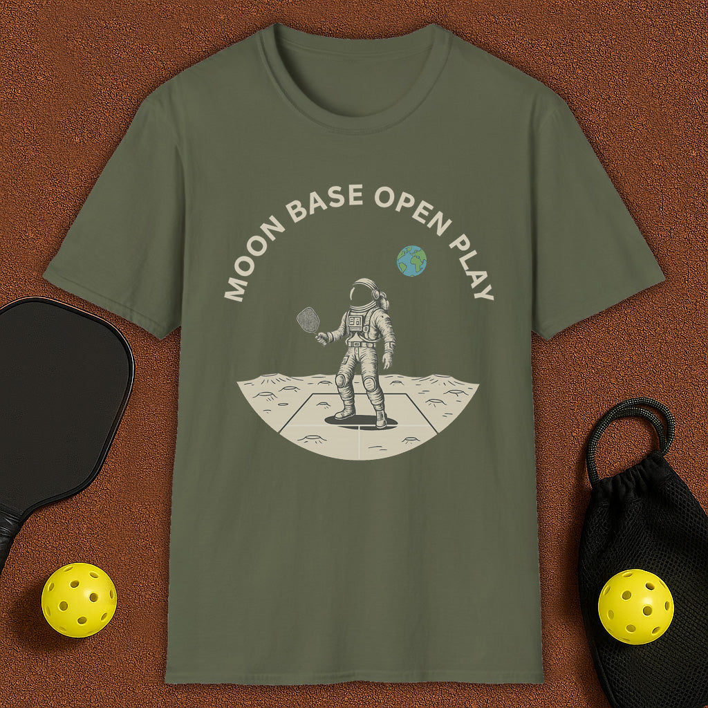 Moon Base Pickleball T-Shirt