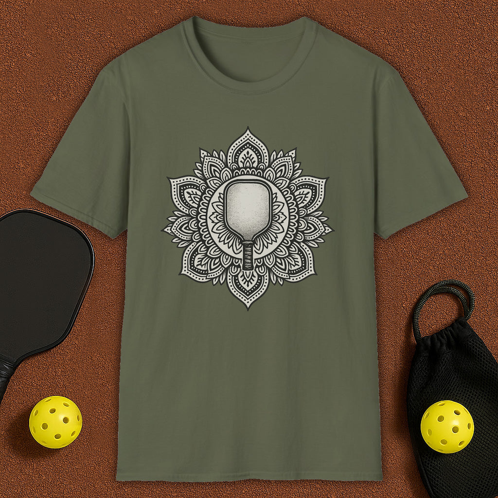 Mandala Yoga Pickleball T-Shirt