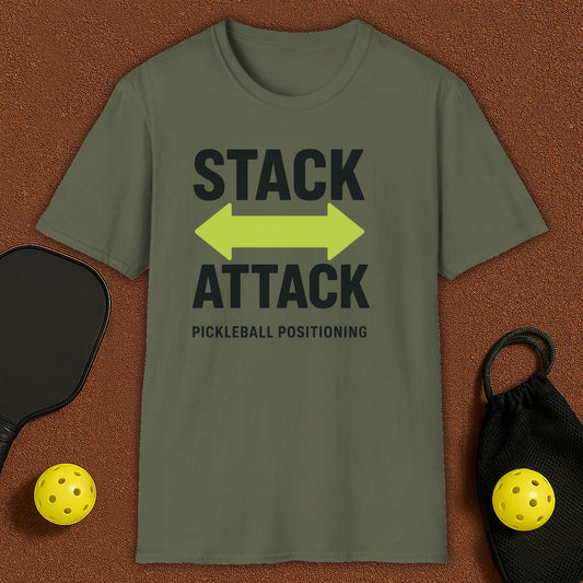 Stack Attack Pickleball T-Shirt