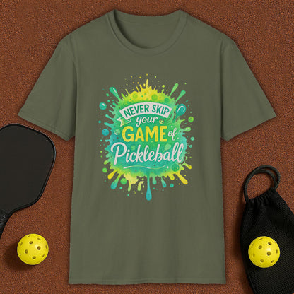 Never Skipe Game Of Pickleball T-Shirt