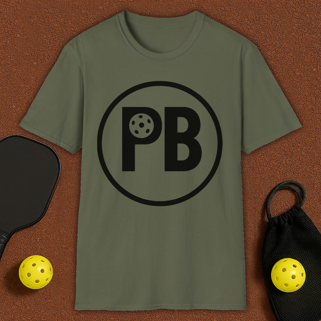 Minimalistic logo Pickleball T-Shirt