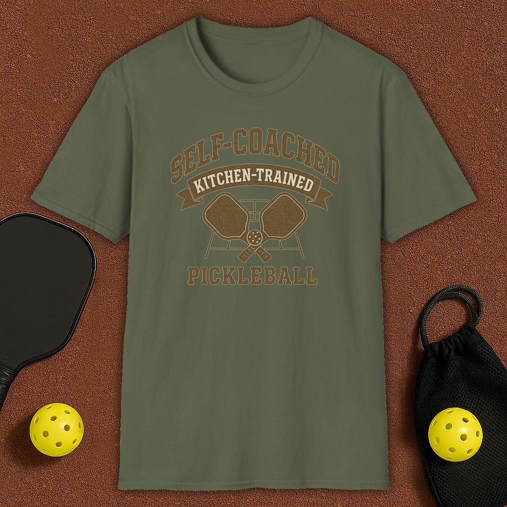 Self Coached Pickleball T-Shirt