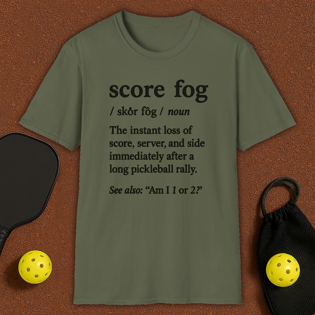 Score Fog Voc. Pickleball T-Shirt