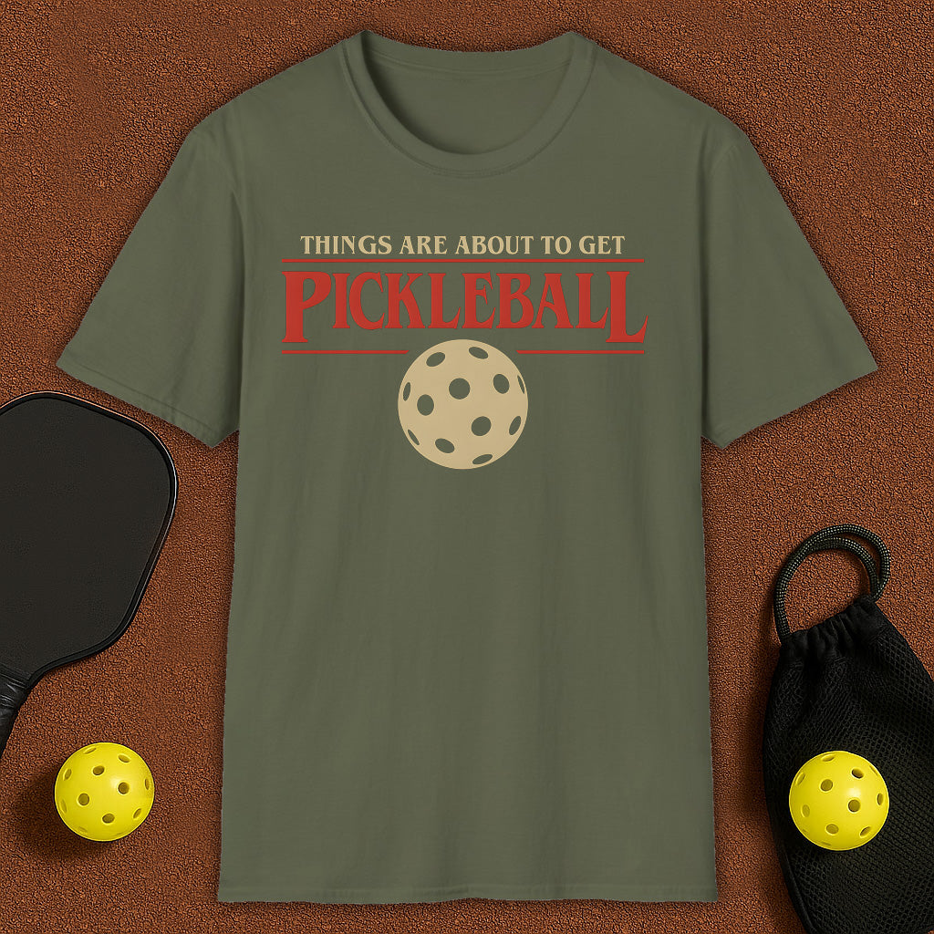 Stranger Things of Pickleball T-Shirt