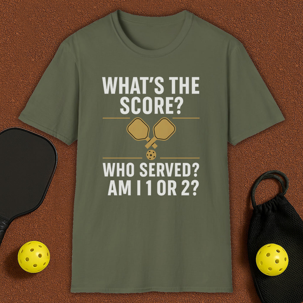 Am I 1 or 2?! Pickleball T-Shirt
