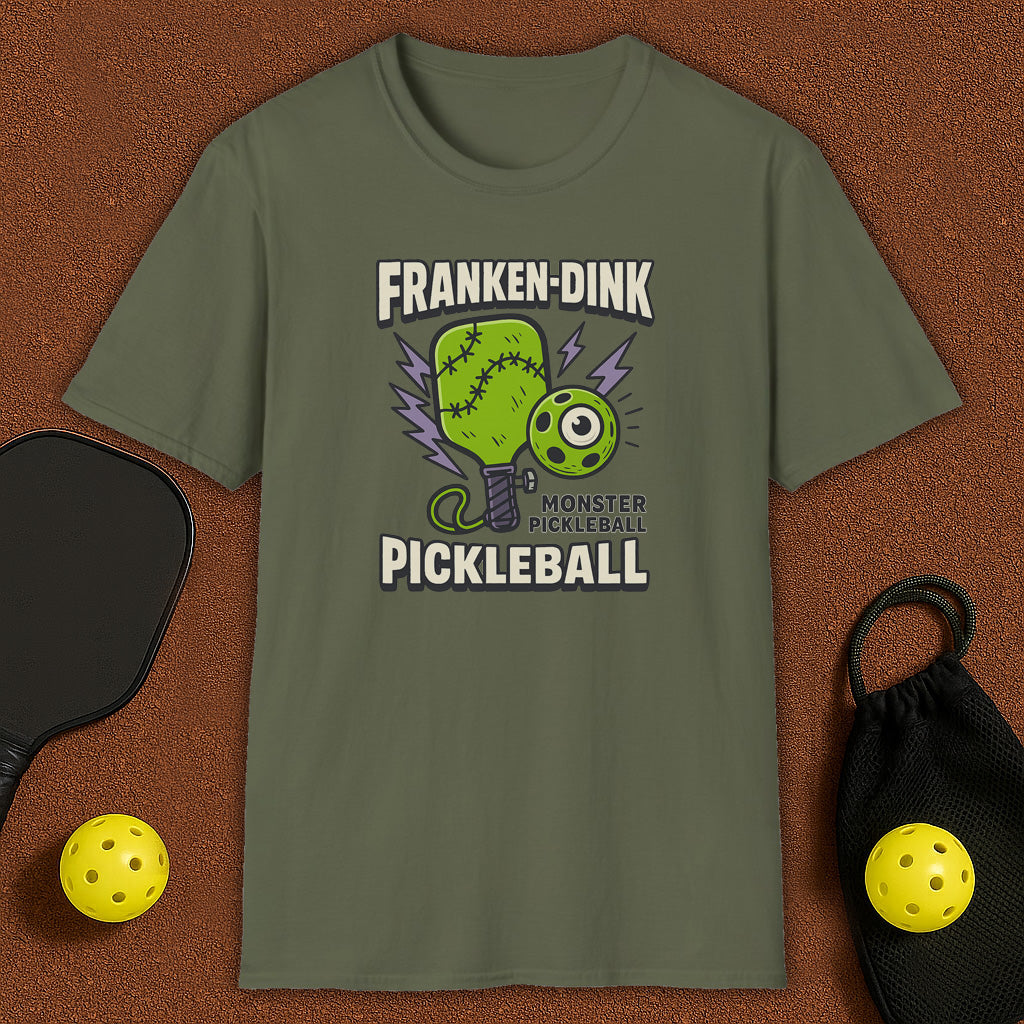 Franken Dink Haloween Pickleball T-Shirt