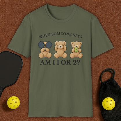 Cute Teddy Pickleball T-Shirt