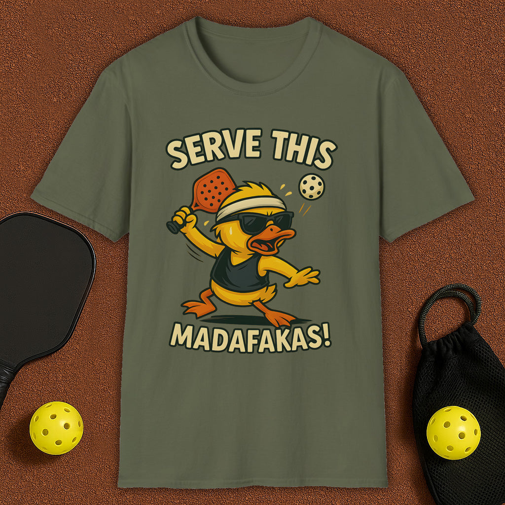 Serve This! Pew Pew  T-Shirt