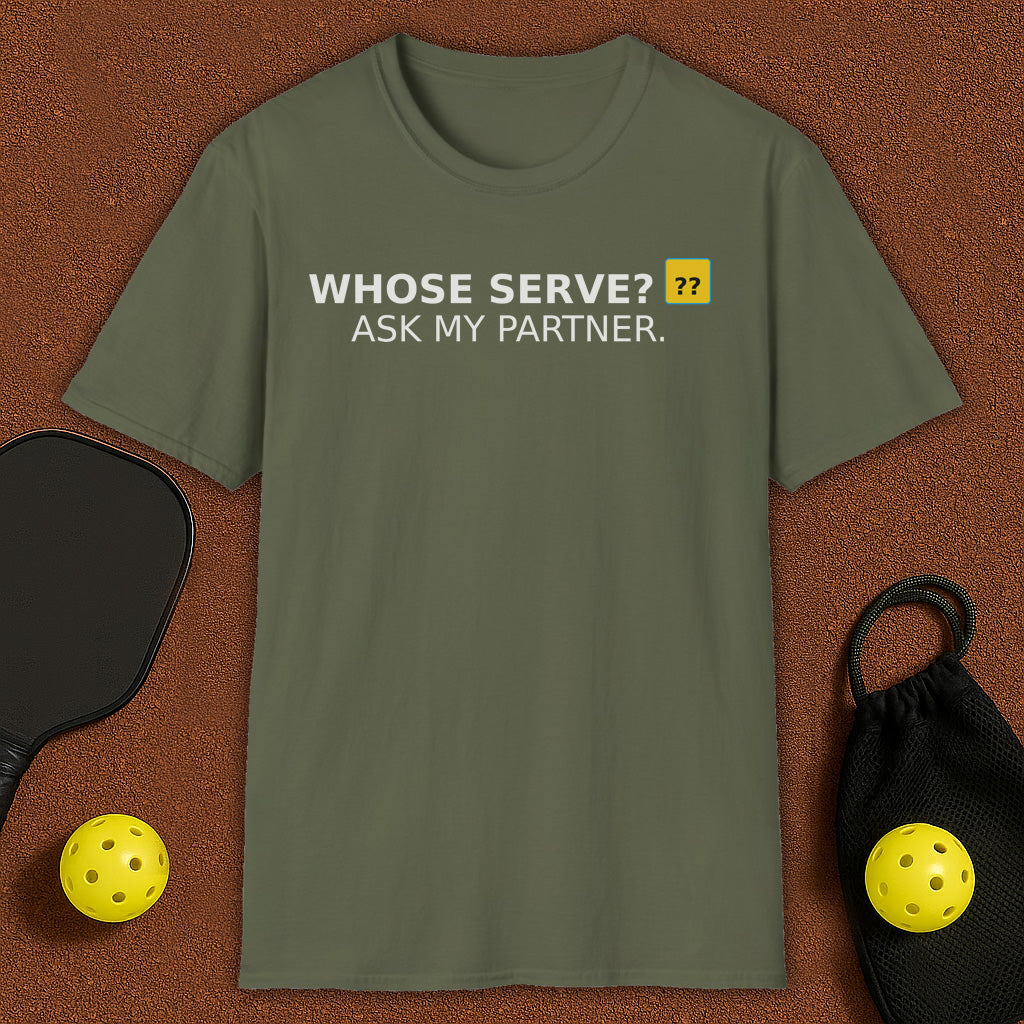 Ask My Partner Pickleball T-Shirt