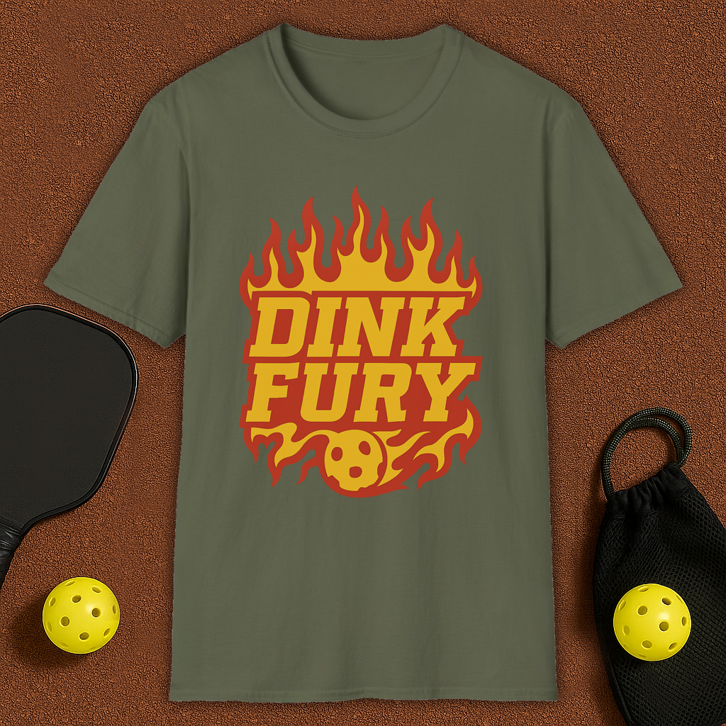 Dink Furry Pickleball T-Shirt