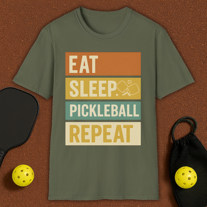 Eat Sleep Pickleball  T-Shirt