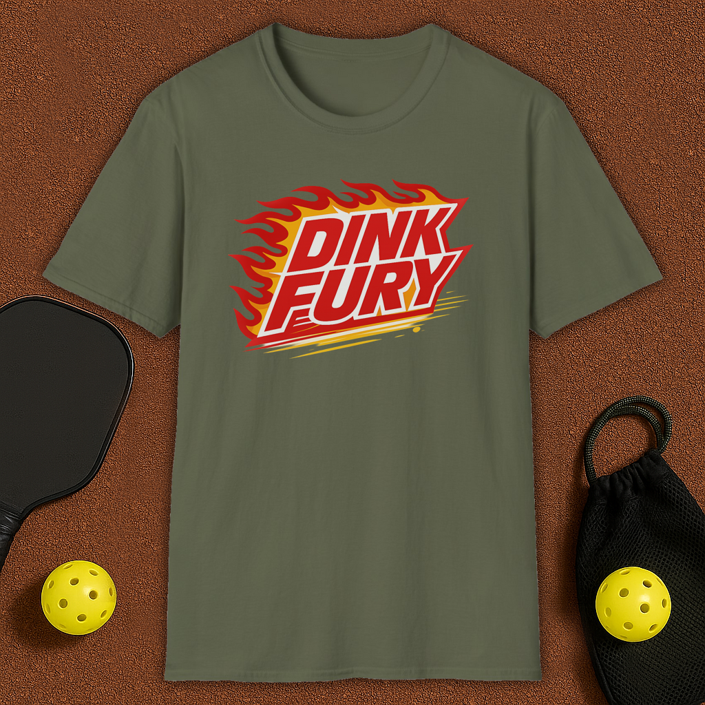 Dink Fury Pickleball T-Shirt