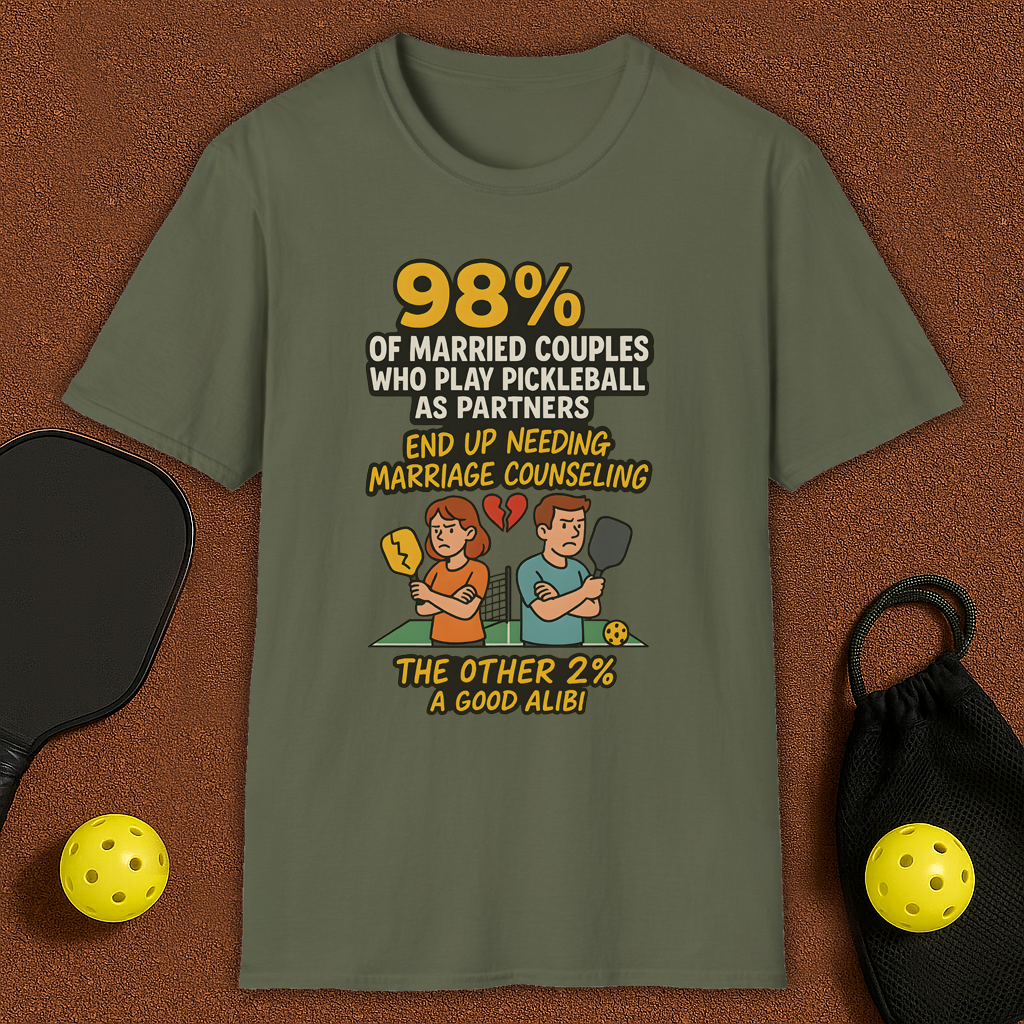 Need Alibi After Game Pickleball T-Shirt