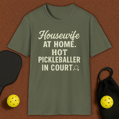 Hot Housewife Pickleball T-Shirt