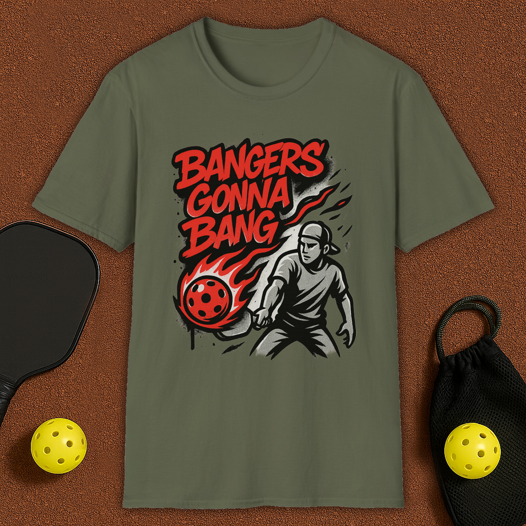 Bangers Gonna Bang Pickleball T-Shirt