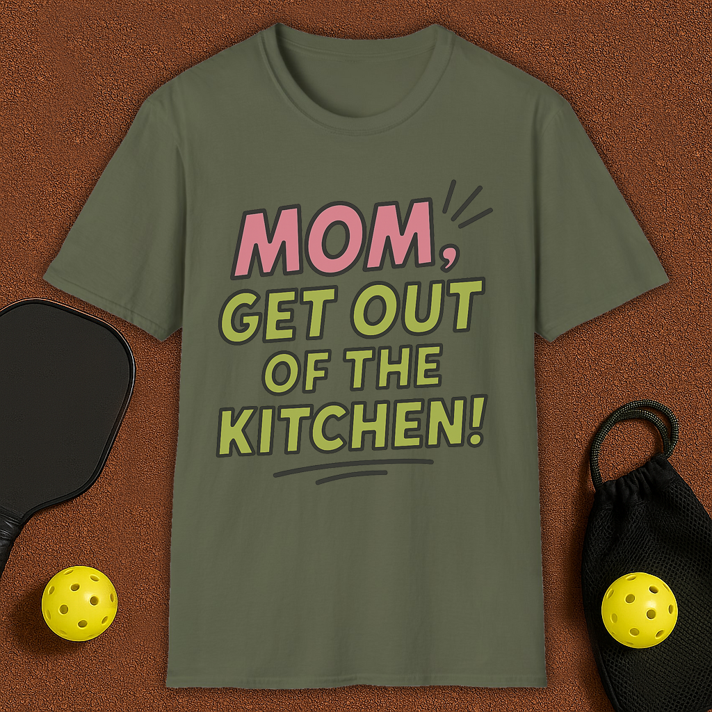 Pickleball Mom Off The Kitchen T-Shirt