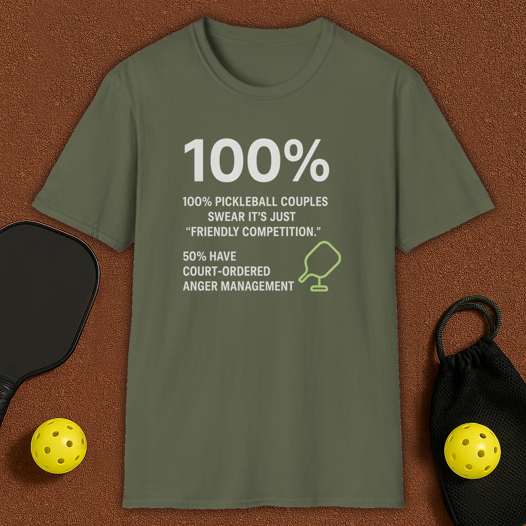 Anger Managment Pickleball T-Shirt