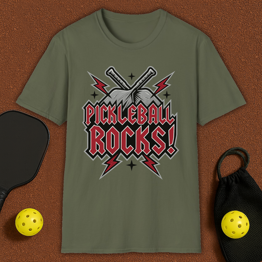 Pickleball Rocks! T-Shirt