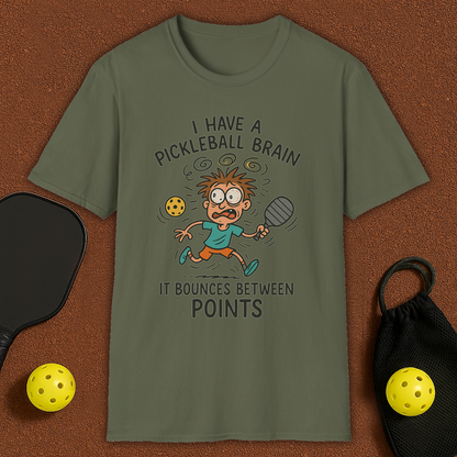 Brain Fog Pickleball T-Shirt