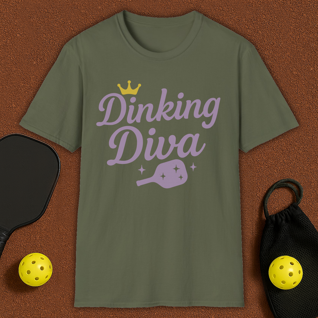 Dinking Diva Pickleball T-Shirt