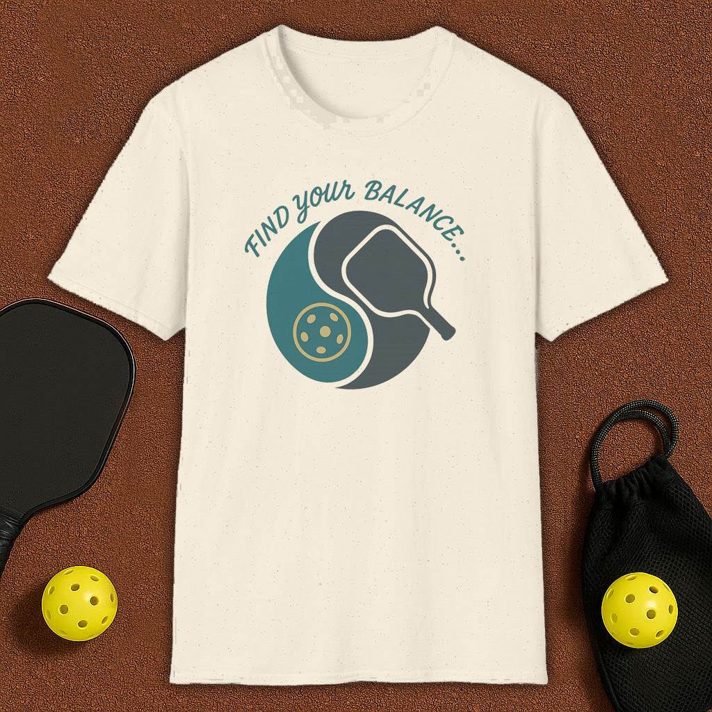 Find Your Balance Pickleball T-Shirt