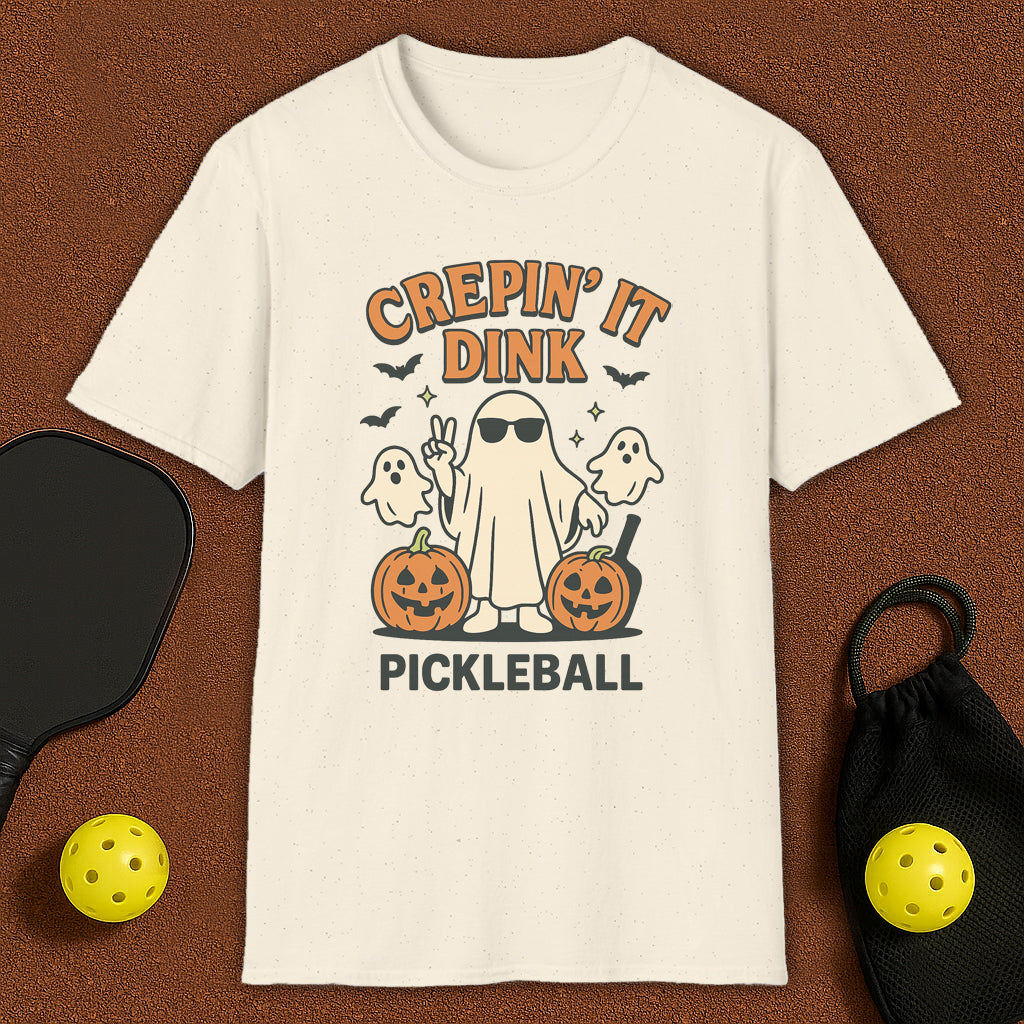 Crepin' It Haloween Pickleball T-Shirt