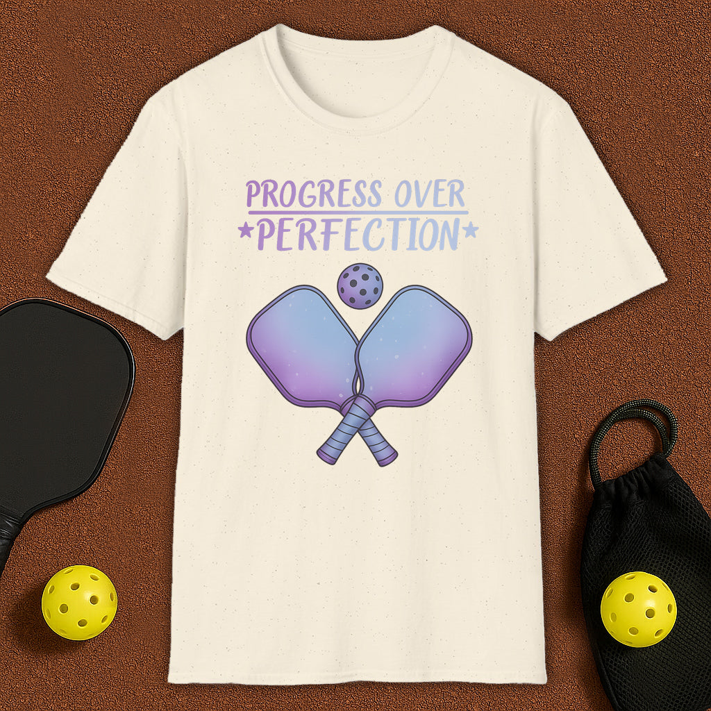 Perfection of Progress Pickleball T-Shirt