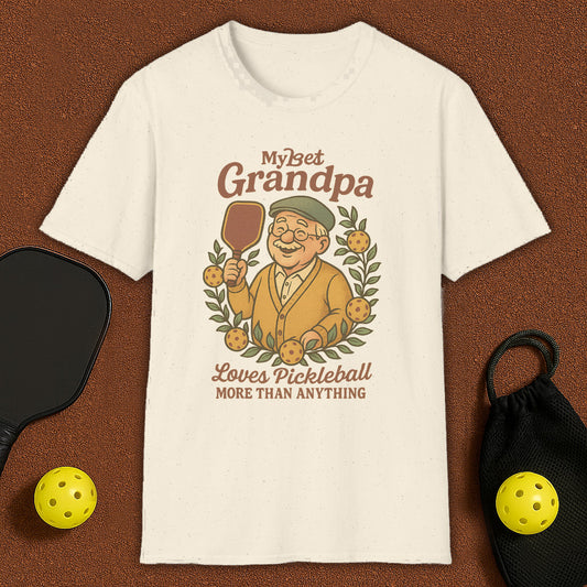 My Best Grandpa Pickleball T-Shirt