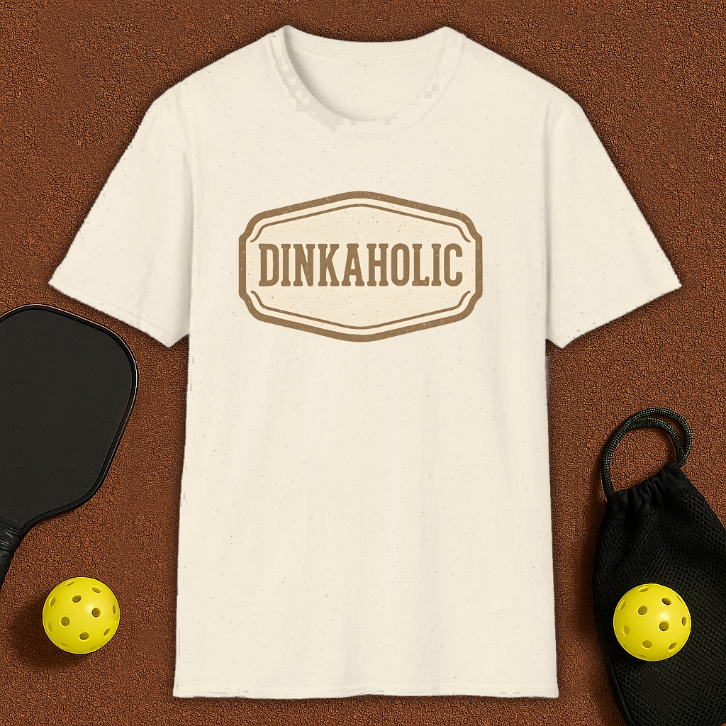 Dinkaholic Pickleball T-Shirt
