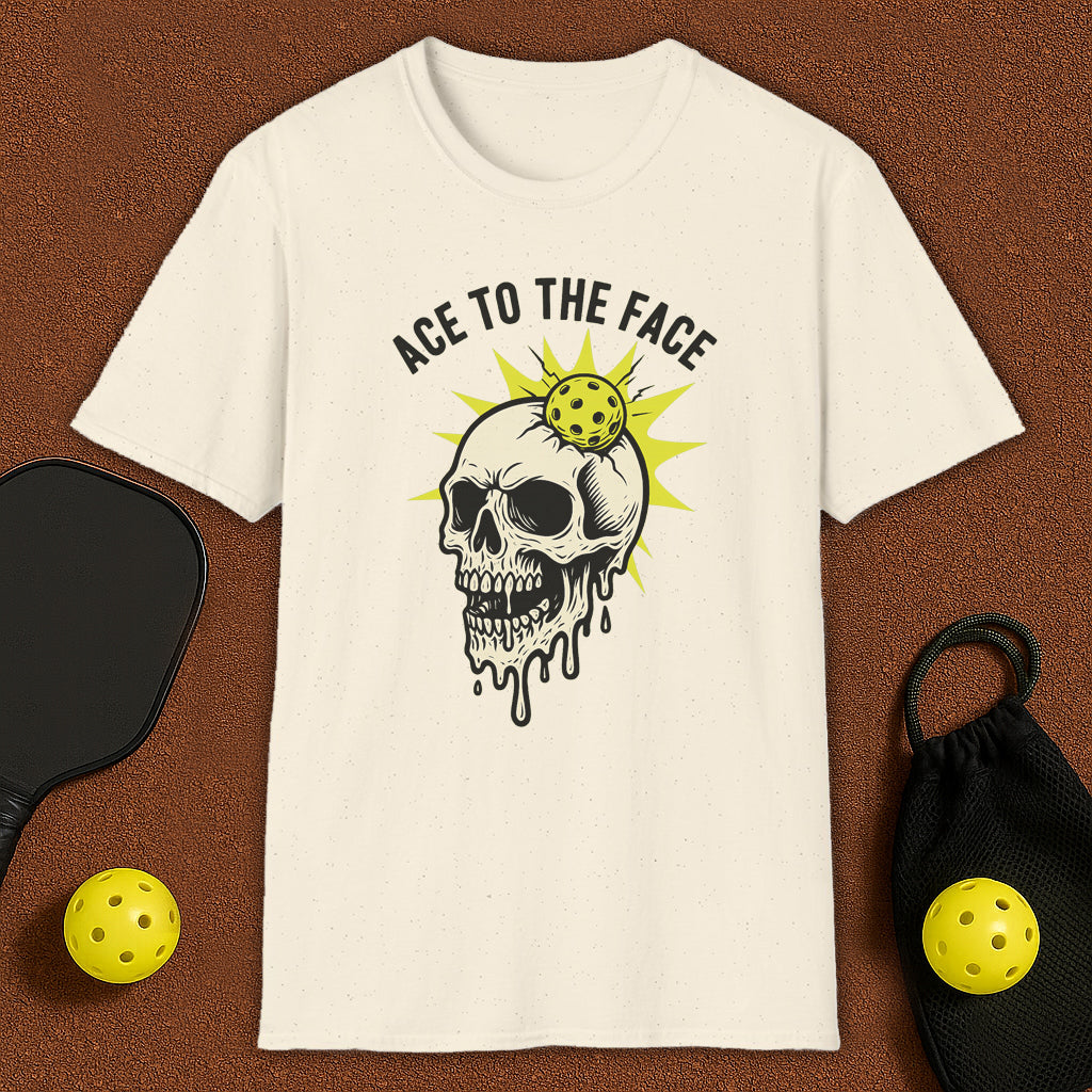 Ace To The Face Pickleball T-Shirt
