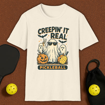 Creepin Haloween Pickleball T-Shirt