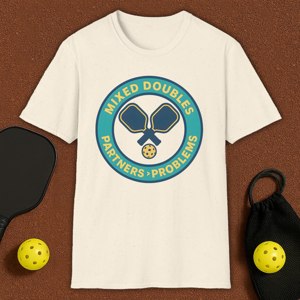 Mixed Doubles Pickleball T-Shirt