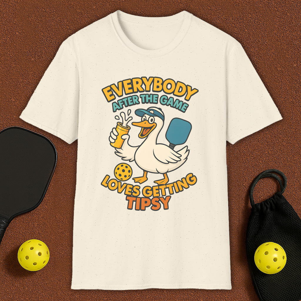 Silly Goose Tipsy Pickleball T-Shirt