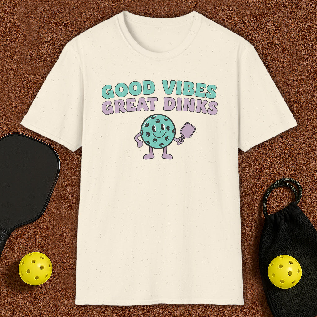 Good Vibes Pickleball T-Shirt