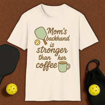 Mom's Backhand Pickleball T-Shirt