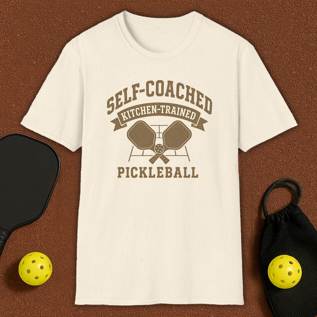 Self Coached Pickleball T-Shirt