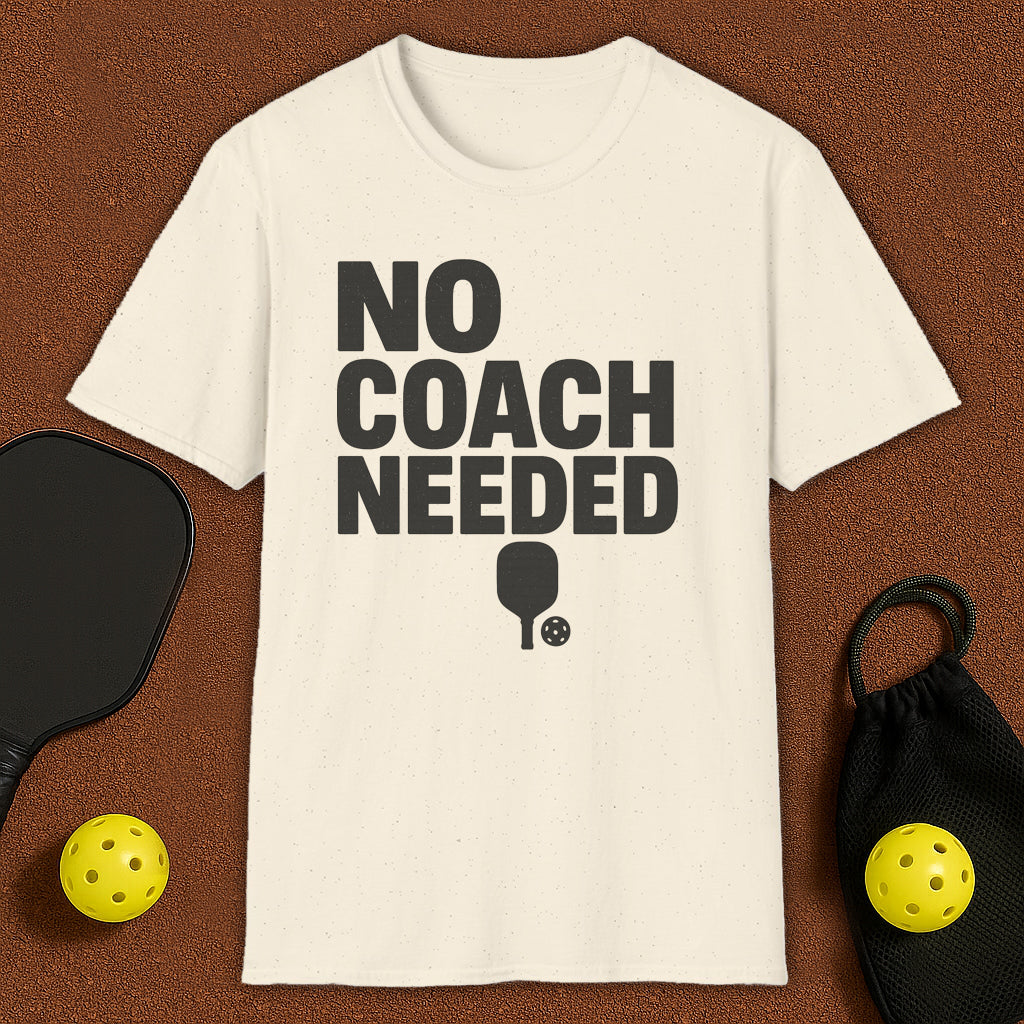 No Coach Pickleball T-Shirt