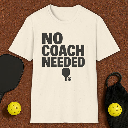 No Coach Pickleball T-Shirt