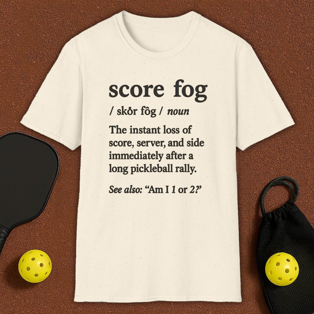 Score Fog Voc. Pickleball T-Shirt