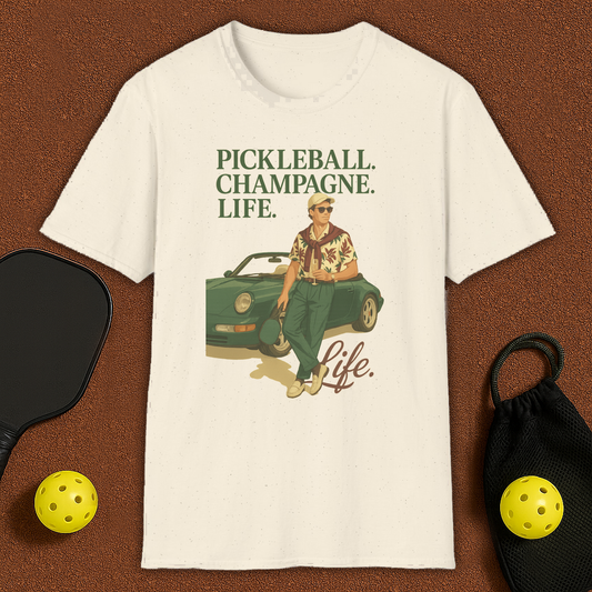 Shampagne, Life, Pickleball T-Shirt