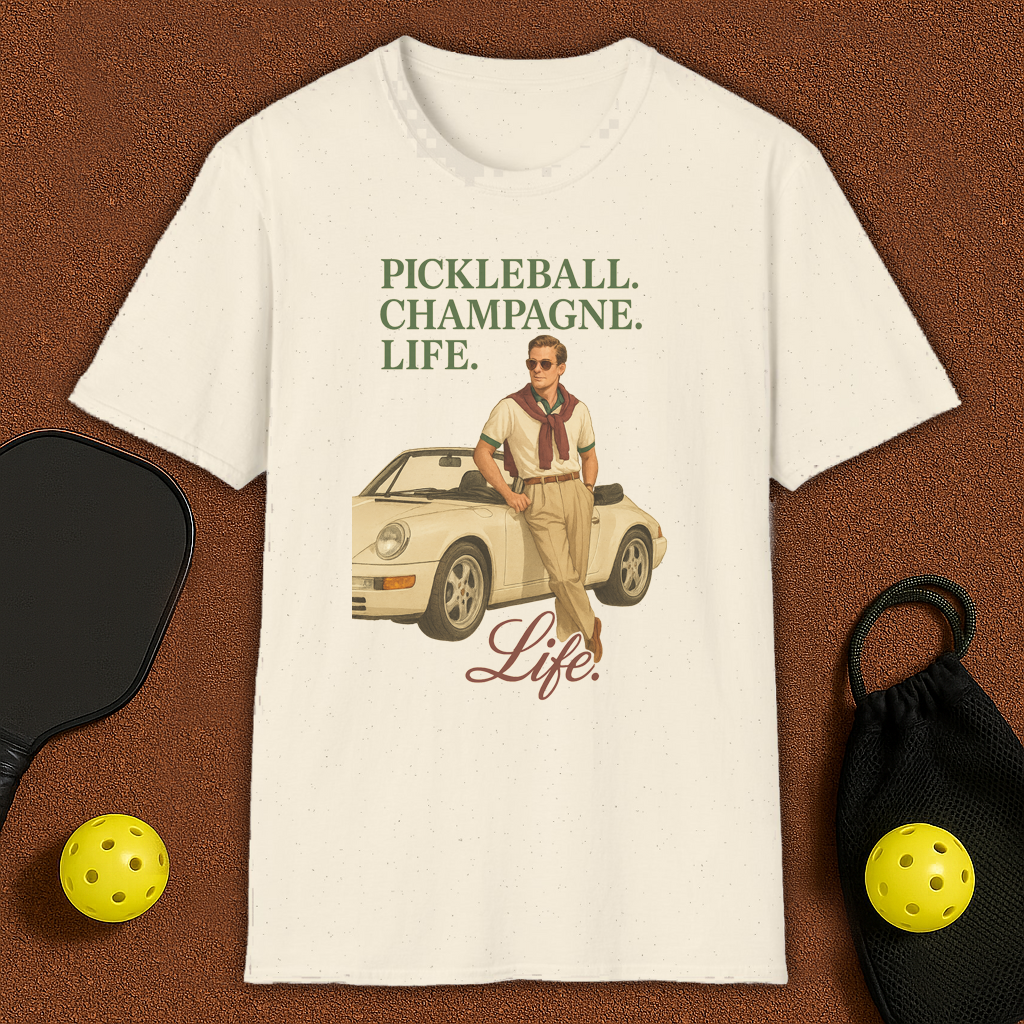 Lifestyle Luxury Pickleball T-Shirt
